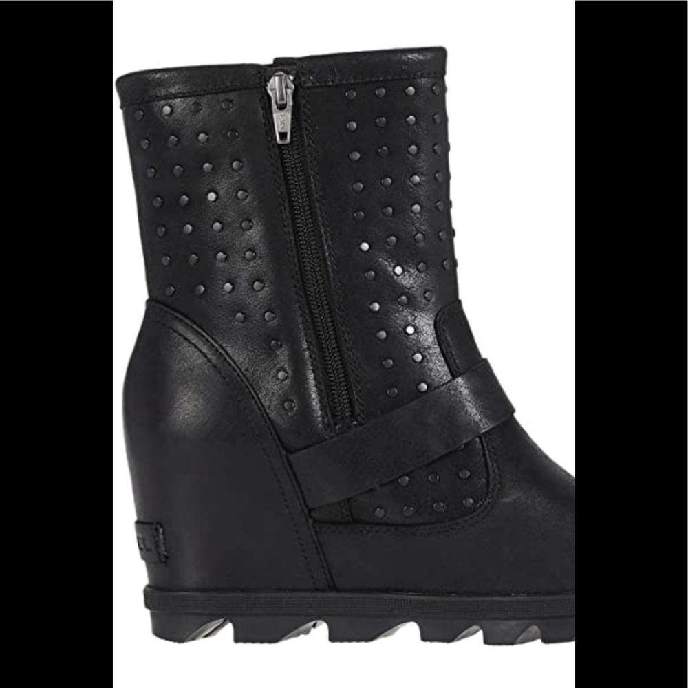 NWT Sore Joan of Arctic Wedge II Boot Stud Leather - Picture 8 of 10